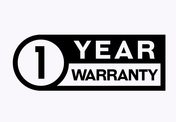 One year warranty 